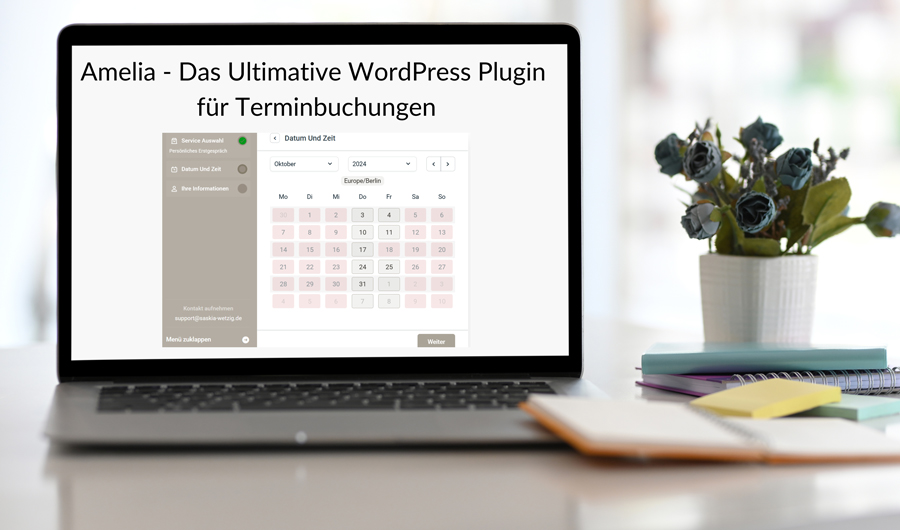 Amelia Terminbuchung