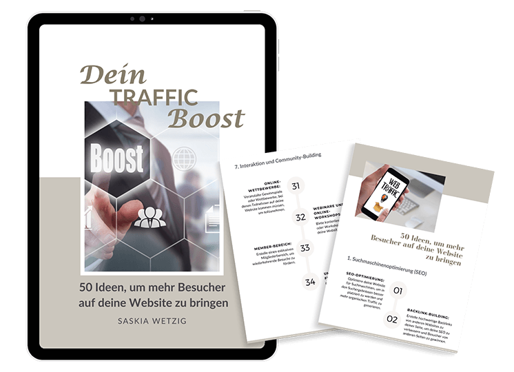 Traffic Boost 50 Ideen
